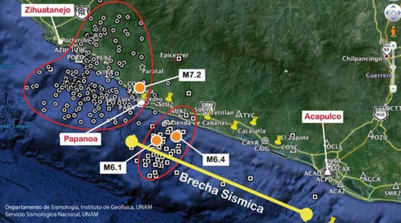 Brecha de Guerrero, una bomba de tiempo sísmica Brecha de Guerrero, una bomba de tiempo sísmica