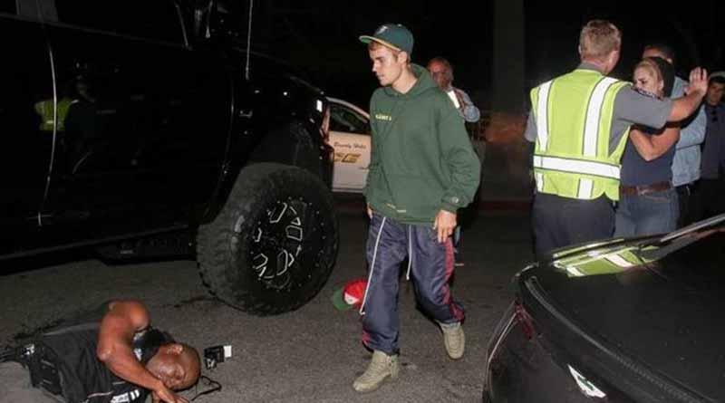 justinbieber Justin Bieber atropella a paparazzo en Beverly Hills
