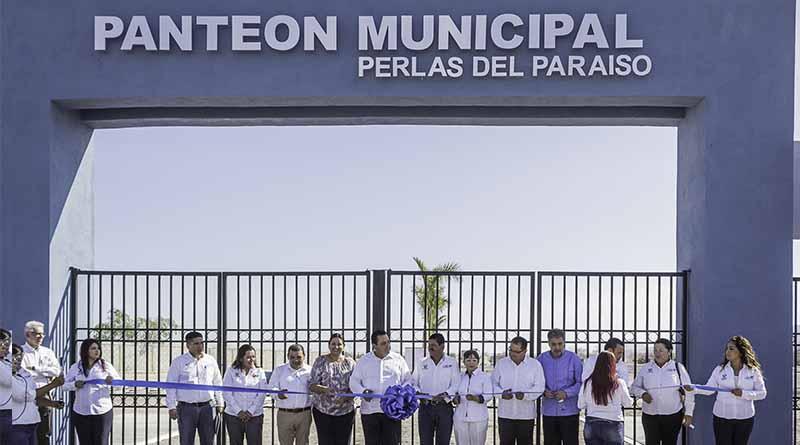 Entra en funciones el nuevo panteón municipal “Perlas del Paraíso” Entra en funciones el nuevo panteón municipal “Perlas del Paraíso”
