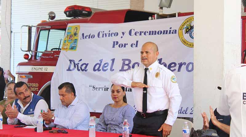 bomberosportada Destacan labor de certificación a nivel nacional en el Día del Bombero en CSL