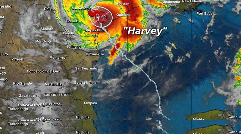 Efectos de Harvey se extenderán en el noreste de México Efectos de Harvey se extenderán en el noreste de México