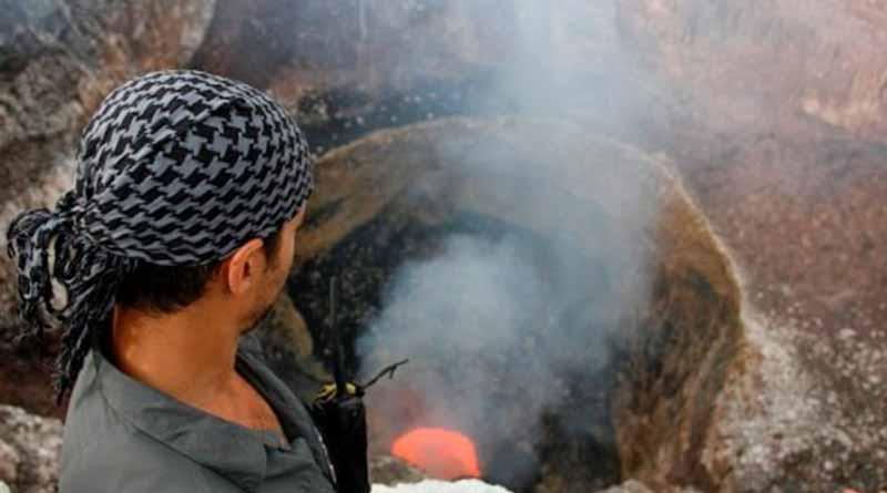 Sam Cossman, el explorador que desafía la fuerza de los volcanes más peligrosos Sam Cossman, el explorador que desafía la fuerza de los volcanes más peligrosos