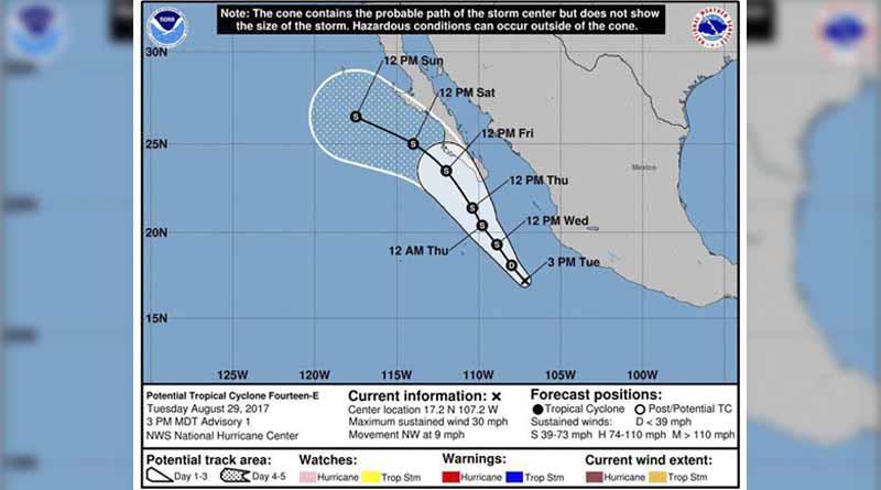 trayectoria 29 ago Se prevén más de 300 mm de lluvia en los próximos tres días, ayer en SJC llovieron 42 mm: Alcalde