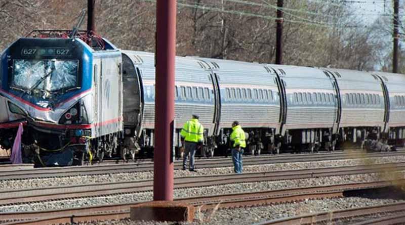 Deja 42 heridos choque de trenes en Filadelfia Deja 42 heridos choque de trenes en Filadelfia