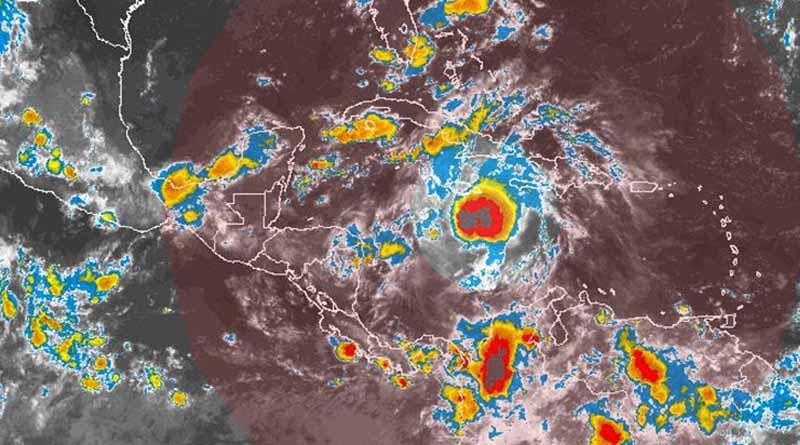 Zona de inestabilidad se localiza sobre el centro del Mar Caribe Zona de inestabilidad se localiza sobre el centro del Mar Caribe