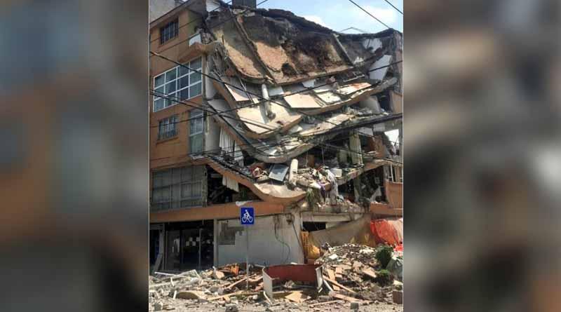 edificioscaidos Reportan daños en varios edificios de la CDMX tras temblor de 7.1 grados