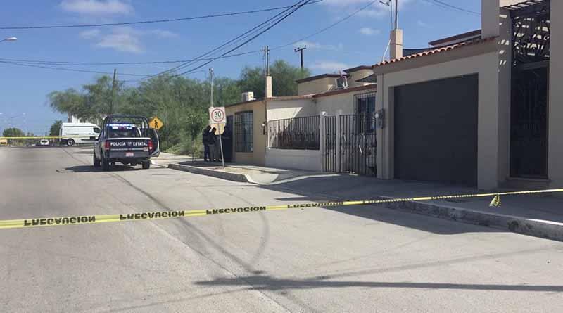lesionado23seplapaz Rafaguean casa con cuerno de chivo en La Paz
