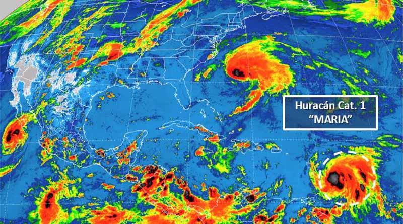 Huracán María se fortalece y emiten alerta para Puerto Rico Huracán María se fortalece y emiten alerta para Puerto Rico