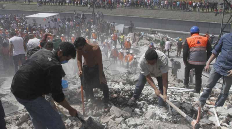 terremoto2 Colapsado el sur de la ciudad por el sismo de este martes