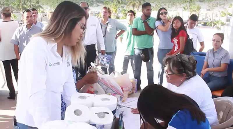 viveres Se trasladan víveres a La Paz para los hermanos de CDMX, Puebla, Morelos y Oaxaca