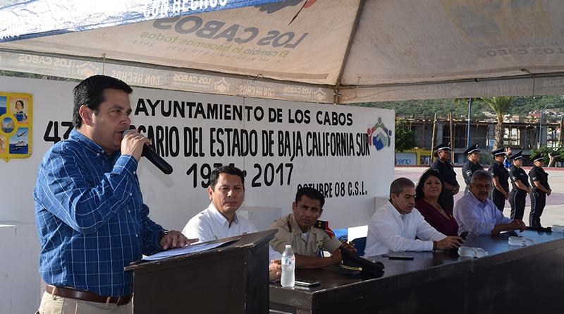 Gobierno de Los Cabos conmemora el XLIII Aniversario de la conversión de territorio a estado libre y soberano de BCS Gobierno de Los Cabos conmemora el XLIII Aniversario de la conversión de territorio a estado libre y soberano de BCS