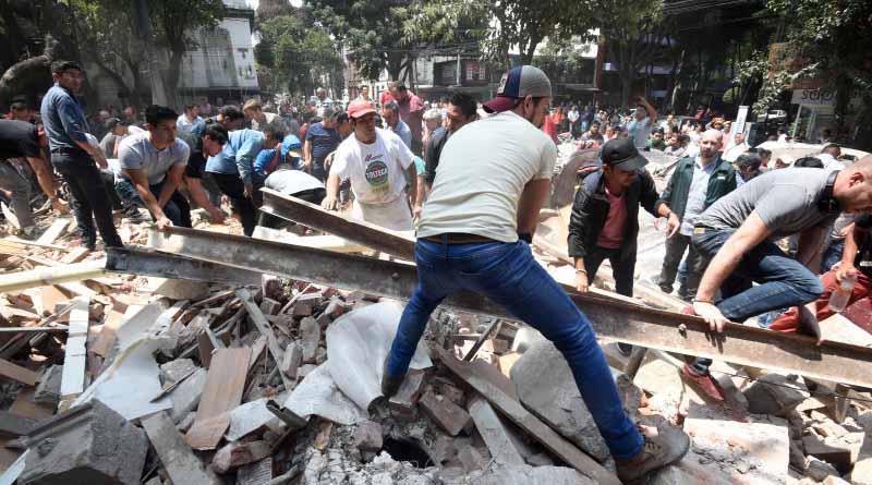Patrones deben pagar gastos a trabajadores lesionados en sismos Patrones deben pagar gastos a trabajadores lesionados en sismos