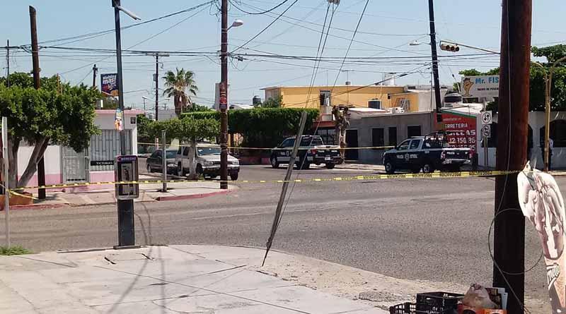 bombamolotov Movilización policial por detonación de bomba molotov en calles de La Paz