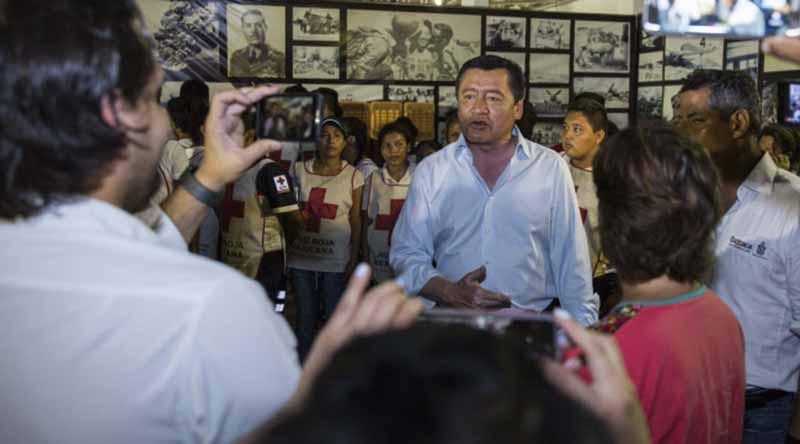 chong Gobierno no tocará un solo centavo del dinero donado a damnificados Osorio Chong