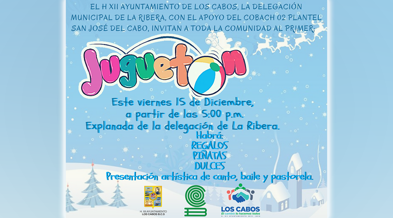 Se invita al “Primer Juguetón” en La Ribera Se invita al “Primer Juguetón” en La Ribera