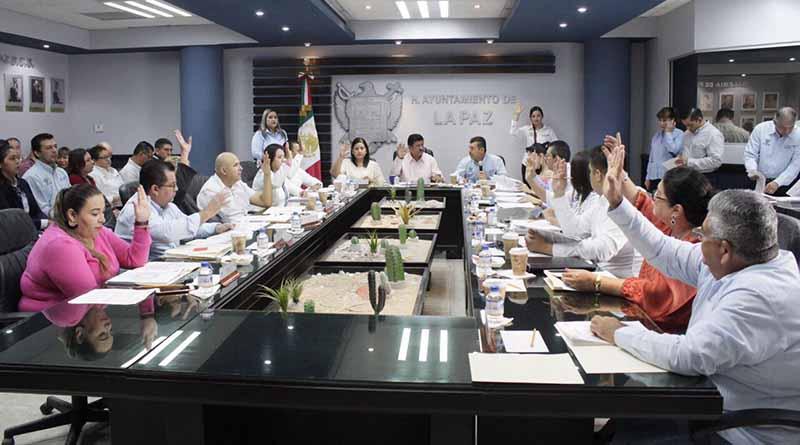 Cabildo de La Paz aprueba Cuenta Pública del mes de octubre Cabildo de La Paz aprueba Cuenta Pública del mes de octubre