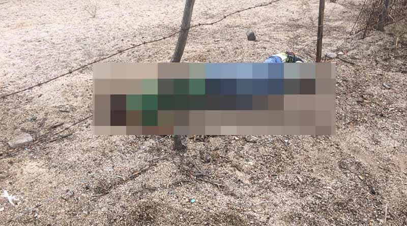 ejecutado19feb Matan a disparos a una persona en colonia Laguna Azul en La Paz