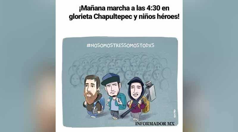 Convocan a marcha nacional por estudiantes desaparecidos en Guadalajara Convocan a marcha nacional por estudiantes desaparecidos en Guadalajara