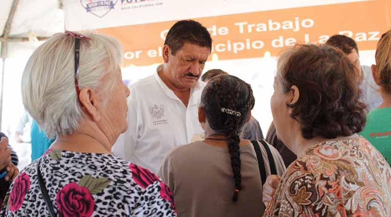 Seguimos trabajando en atender cada colonia de la ciudad, Alcalde de La Paz Seguimos trabajando en atender cada colonia de la ciudad, Alcalde de La Paz