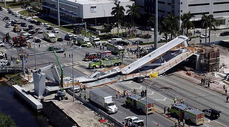 Son cuatro los fallecidos por colapso de puente en Miami Son cuatro los fallecidos por colapso de puente en Miami