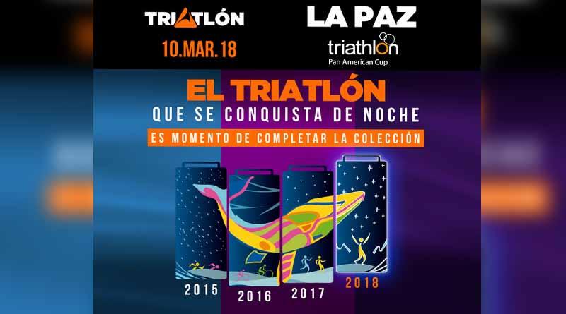 triatlonlapaz Más de mil atletas recorrerán las bellezas de La Paz en la quinta edición del Triatlón 2018