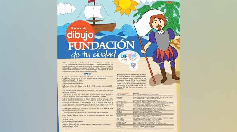 Concluirá convocatoria de dibujo “Fundación de tu Ciudad” Concluirá convocatoria de dibujo “Fundación de tu Ciudad”