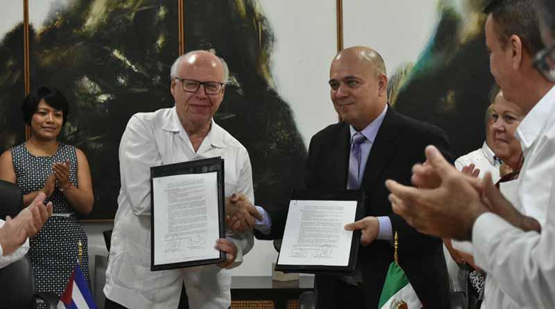 salud25abr México y Cuba fortalecen lazos en materia de salud