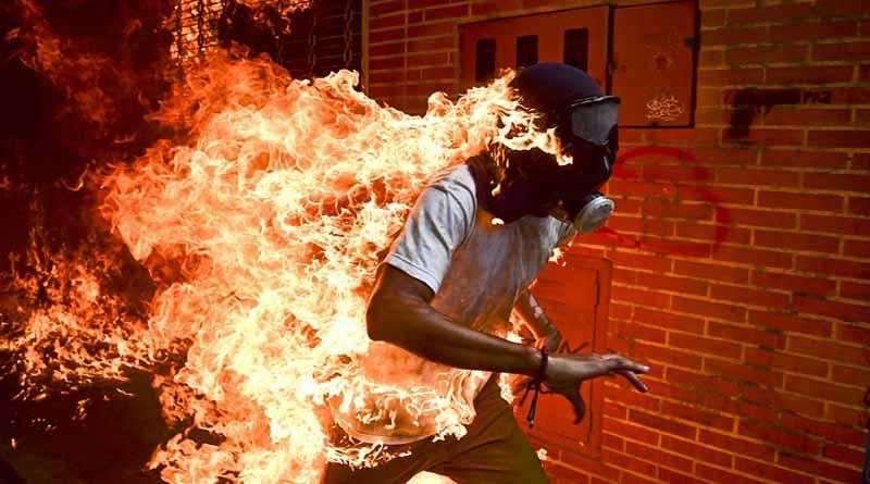 La imagen titulada "Crisis de Venezuela" gana el World Press Photo 2018 La imagen titulada "Crisis de Venezuela" gana el World Press Photo 2018