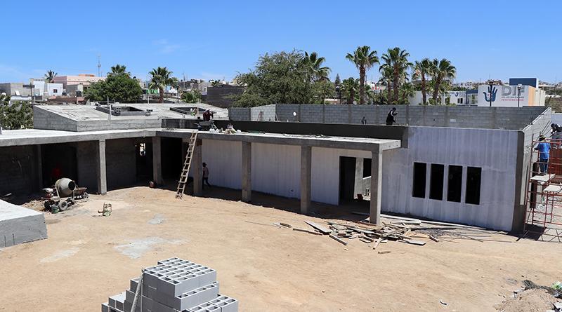 Centro de inclusión en Cabo San Lucas, en su etapa final de construcción Centro de inclusión en Cabo San Lucas, en su etapa final de construcción