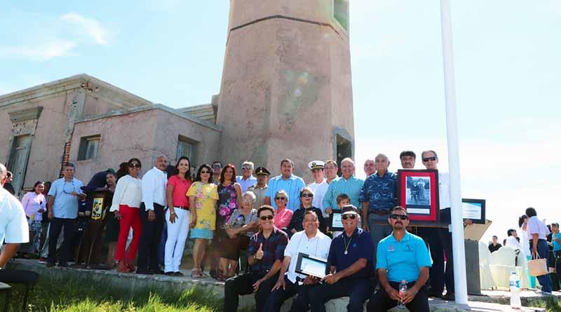 Realizan ceremonia cívica conmemorativa 113 Aniversario del Faro Viejo de Cabo falso en CSL Realizan ceremonia cívica conmemorativa 113 Aniversario del Faro Viejo de Cabo falso en CSL