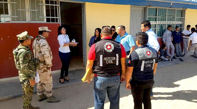SSACOEPRIS Inicia COEPRIS revisiones en escuelas contempladas como refugios temporales