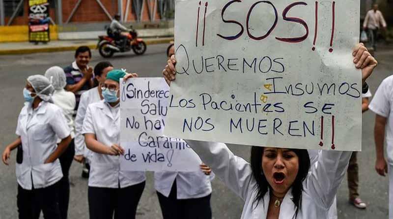Médicos venezolanos denuncian continuación de crisis humanitaria Médicos venezolanos denuncian continuación de crisis humanitaria