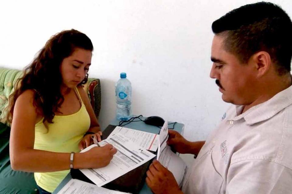 AFILIACIONES COMONDÚ Salud desarrollado afiliaciones al Seguro Popular en Puerto San Carlos