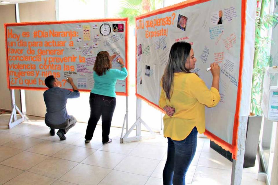 DIA NARANJA2 Se suma DIF Estatal a la campaña Únete BCS