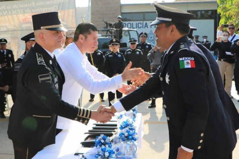 RECONOCE BCS LABOR Reconoce BCS labor de Policía Federal: Álvaro de la Peña