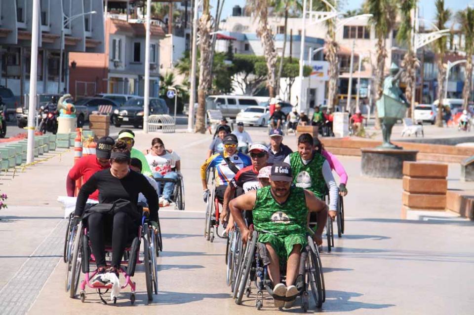 RODADA INDEPENDIENTE Primera rodada para personas con discapacidad en Baja California Sur