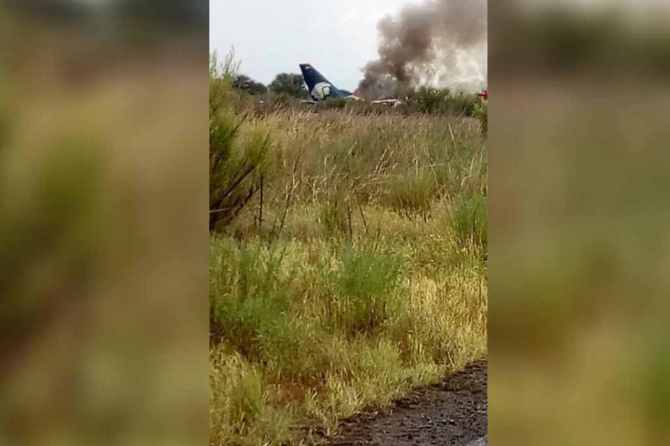 aeromexico2 Avión de Aeroméxico sufre accidente al despegar en Durango