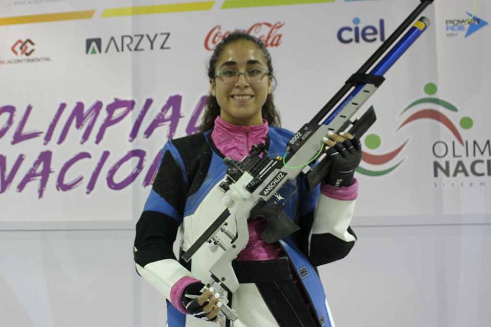 gabrielamartinez Tiradora Gabriela Martínez suma otro oro para México en Barranquilla