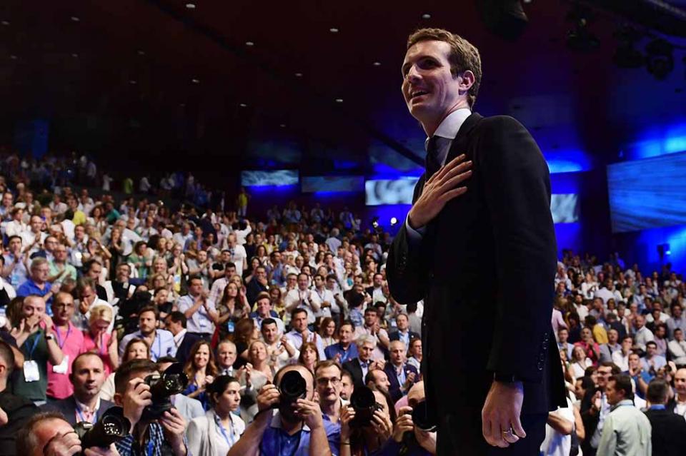 SPAIN-POLITICS-PP Elige Partido Popular de España a Pablo Casado como nuevo presidente