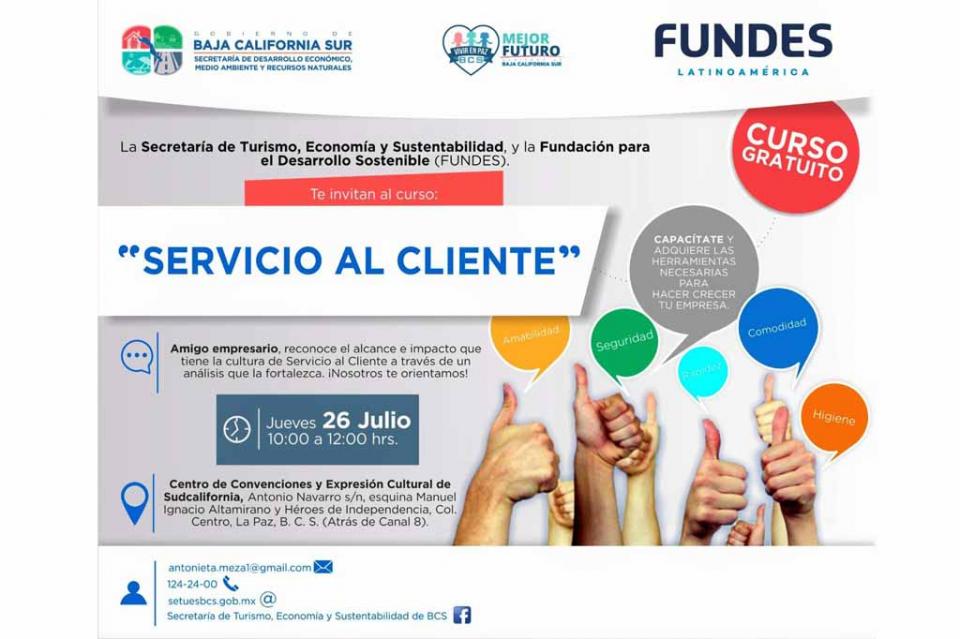 servicioalcliente Realiza SETUES curso "Servicio al Cliente"