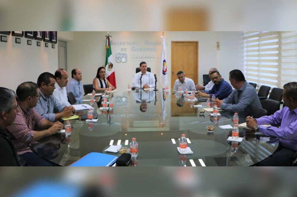 sesiona Sesiona Comité de COPLADEBCS para seguridad y justicia