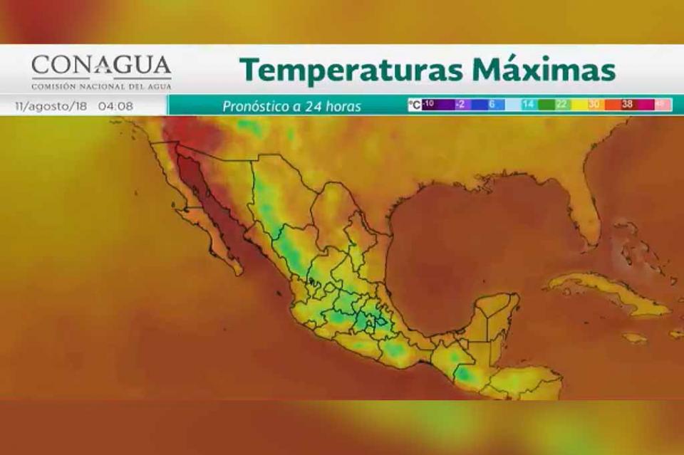 Sábado caluroso en ocho estados del país Sábado caluroso en ocho estados del país