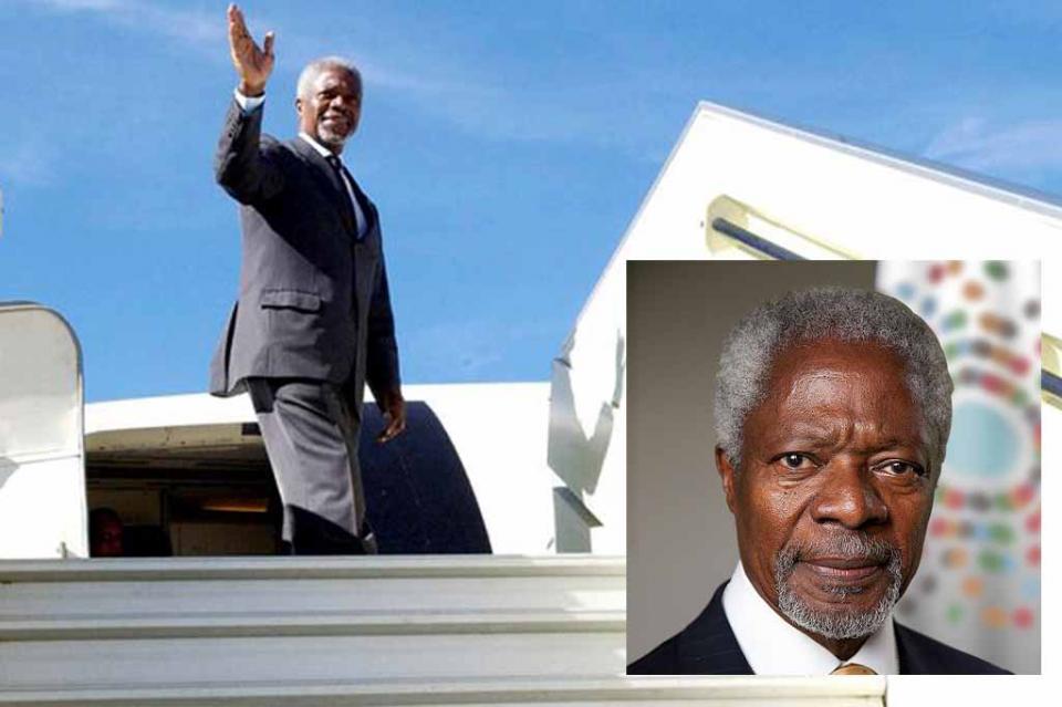 UNESCO lamenta profundamente la muerte de Kofi Annan UNESCO lamenta profundamente la muerte de Kofi Annan