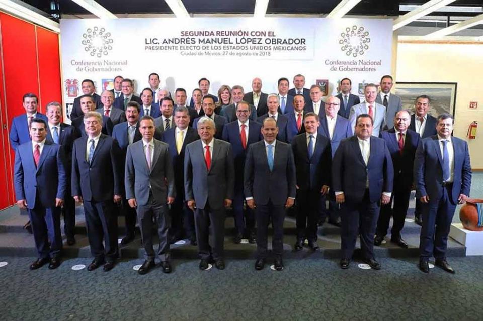 Participa Carlos Mendoza en encuentro de gobernadores con Andrés Manuel López Obrador Participa Carlos Mendoza en encuentro de gobernadores con Andrés Manuel López Obrador