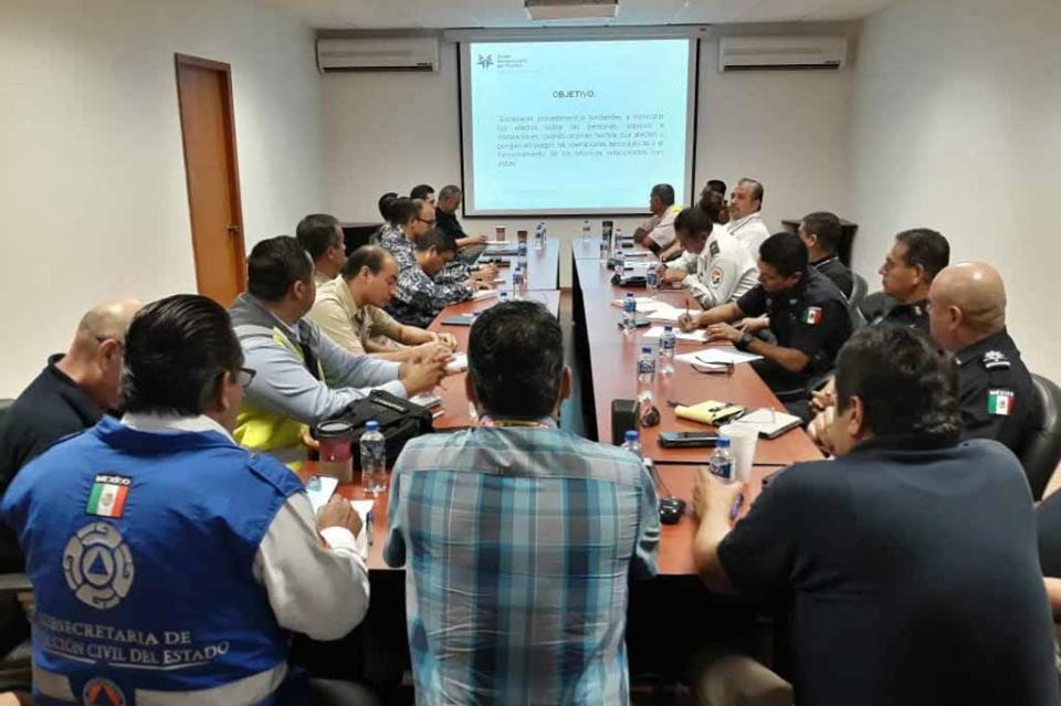 Se trabaja en medidas cautelares de operaciones aeronáuticas Se trabaja en medidas cautelares de operaciones aeronáuticas