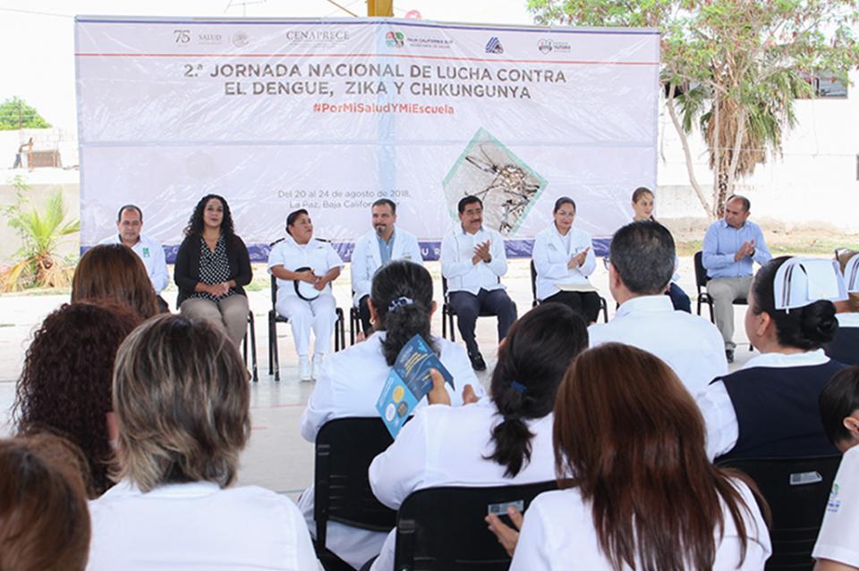 Inicia en BCS La II Jornada Nacional de Lucha Contra El Dengue, Zika y Chikungunya Inicia en BCS La II Jornada Nacional de Lucha Contra El Dengue, Zika y Chikungunya