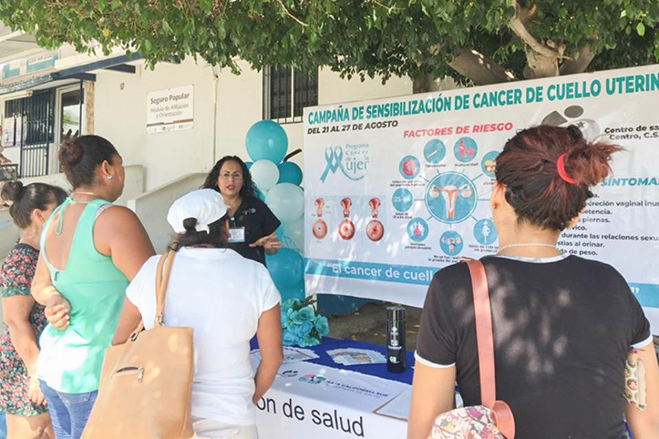Salud sensibiliza a mujeres de Los Cabos para que se realicen Papanicolaou Salud sensibiliza a mujeres de Los Cabos para que se realicen Papanicolaou