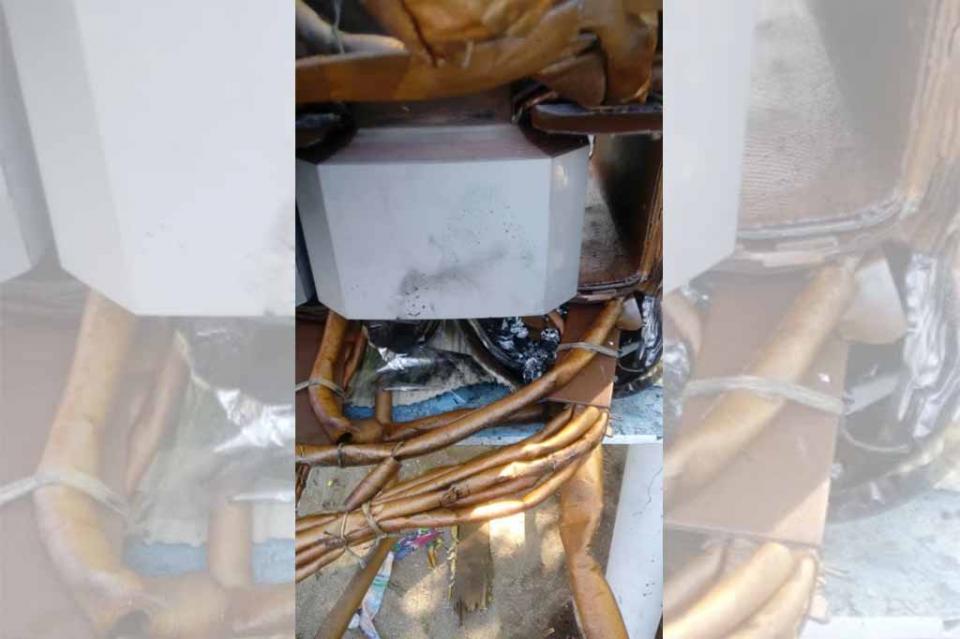 Transformador2 Trabaja SAPA La Paz en fallaeléctrica de bateríapozos en la ciudad.