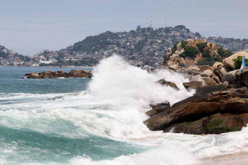Prevén evento de mar de fondo desde Chiapas hasta Baja California Sur Prevén evento de mar de fondo desde Chiapas hasta Baja California Sur