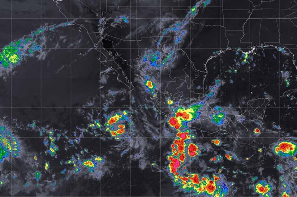 Zona de baja presión se localiza al sur de las costas de Baja California Sur Zona de baja presión se localiza al sur de las costas de Baja California Sur